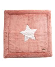 Tapis de parc en microfibre - Terracotta - Antidérapant - Confortable - Lavable