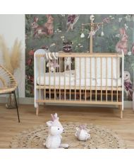 Tour de lit adaptable 30 x 180 cm LILAS