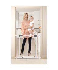 Liberty safety gate - Pressure fixing - Two-way opening - For spaces from 75 to 81 cm - White