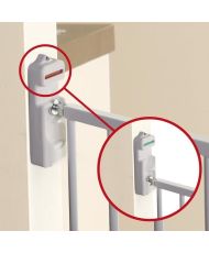 Cancello di sicurezza Broadway Gro-Gate Extra-Wide ed Extra-Large (per 76 - 134 cm), Bianco