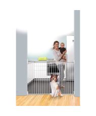 Broadway Gro-Gate Extra-Wide and Extra-Large Safety Gate (for 76 - 134 cm), White