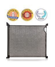 Barrera de seguridad retráctil - Para atornillar - Apertura bidireccional - Marco hasta 140 cm - 2 kits de montaje incluidos -