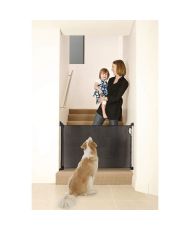 Retractable safety barrier - To screw - Two-way opening - Frame up to 140 cm - 2 mounting kits included -