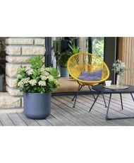 Pot rond 40 cm Graphit'Up - 32,5 L - Gris anthracite