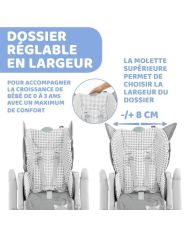 Seggiolone Scalabile CHICCO Polly 2 Foxy - Peso 11 kg - Misto