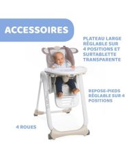 CHICCO - Seggiolone Polly 2 Scimmie