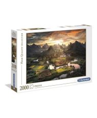 Puzzle - Clementoni - Ansicht von China - 2000 Teile - Mehrfarbig