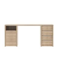 CALPE Sonoma oak desk - 160 cm
