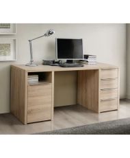 CALPE Sonoma oak desk - 160 cm
