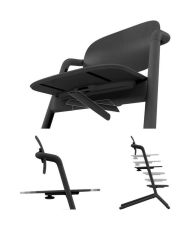 CYBEX LEMO 2 entwicklungsfähiger Hochstuhl – Ab 6 Monaten – Schwarz