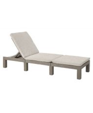 Keter Lounge chair with cushion Daytona Cappuccino 441308