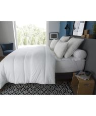 Leichte Bettdecke – 220 x 240 cm – Weiß