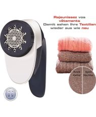 Rasoir anti-bouloches CALOR Large tete de rasages, 4 hauteurs, Sans fil - Blanc