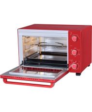 Minifour électrique - 35L - Rouge - 1500W