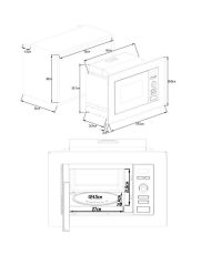  Built-in microwave oven