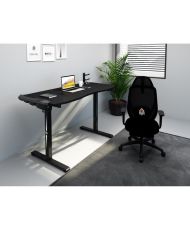 CGM Electric Gaming Desk - Height Adjustable - Controller Support - 120x60x73-121 cm