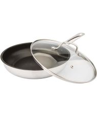  Coated sauté pan 24 cm with lid