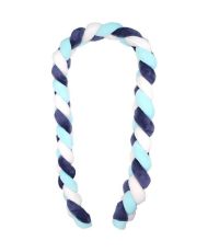 Tresse de décoration - Coussin - Velours - 200 cm - Bleu 