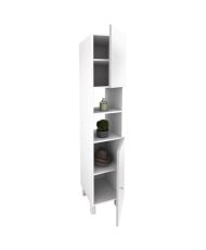 CORAIL Bathroom column 30 cm - Glossy white