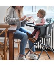 BEABA, Up&Down High Chair dark gray