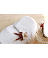 red CASTLE, Baby bed reducer, Cocoonababy Moon & Stars