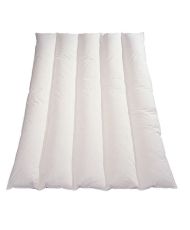 Leichte Mikrofaser-Bettdecke – 200 x 200 cm – Weiß