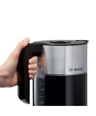 Bollitore elettrico - 1,5 L - 2400 W - Mantieni caldo - Anticalcare - Nero