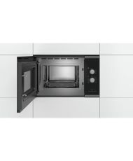 Einbau-Mikrowelle aus Edelstahl mit Einzelfunktion – 25 l – 900 W