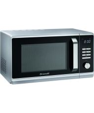Einzelfunktionsmikrowelle – 23 l – 800 Watt – Silber