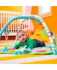 Wild Wiggles play and activity mat, green, toys included and detachable, from birth