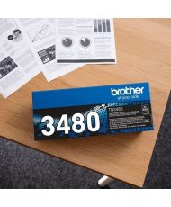 Cartouche de toner BROTHER TN3480 à rendement élevé - Noir