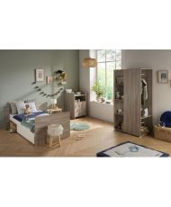 Combined baby bed - 120 x 60 cm - Convertible to 90 x 190 cm