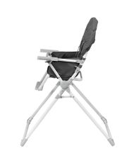 BAMBISOL Fixed high chair with depth-adjustable shelf gray