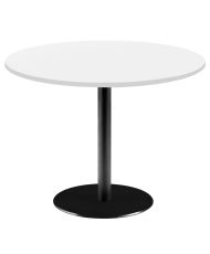 Round table Ø 120 cm - plain white Rome model
