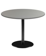 Runder Tisch Ø 120 cm – Modell Rome in Metallic-Grau