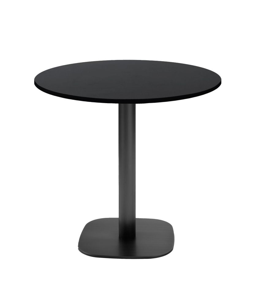 Table ronde Ø 70 cm - modèle Round noir Table ronde Ø 70 cm - modèle Round noir