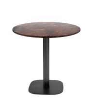 Round table Ø 70 cm - Round rock rust model