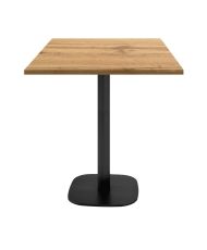 Table 70 x 70 cm - modèle Round snack chêne armor