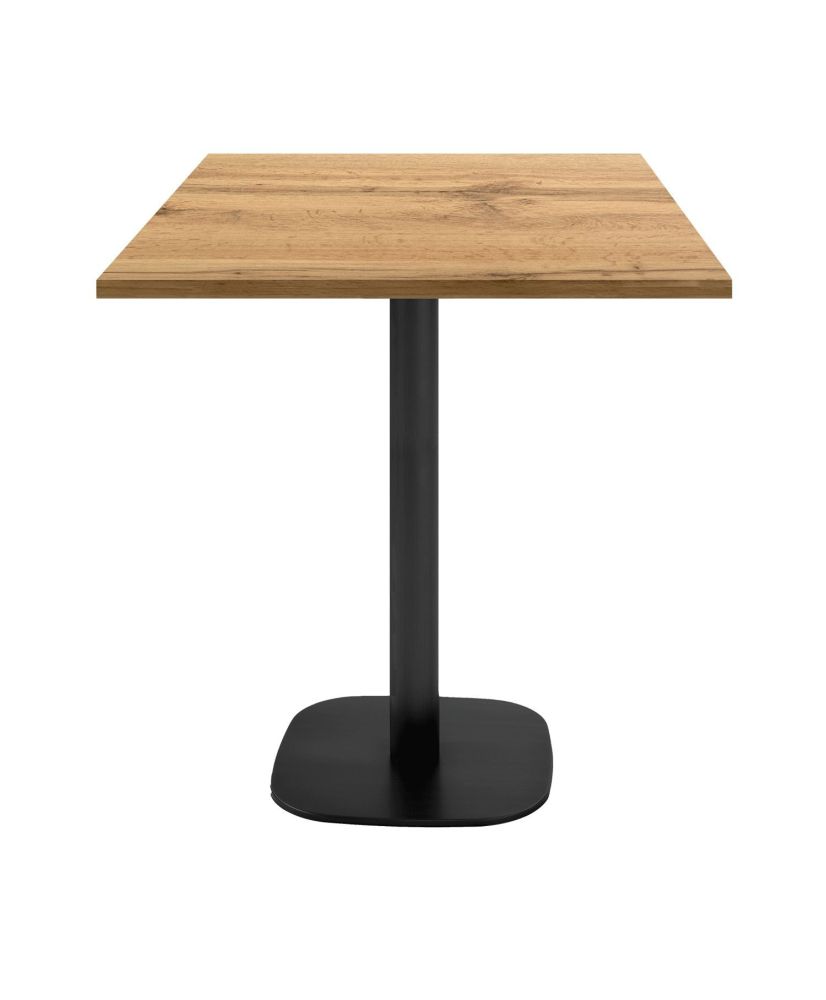 Table 70 x 70 cm - modèle Round snack chêne armor Table 70 x 70 cm - modèle Round snack chêne armor