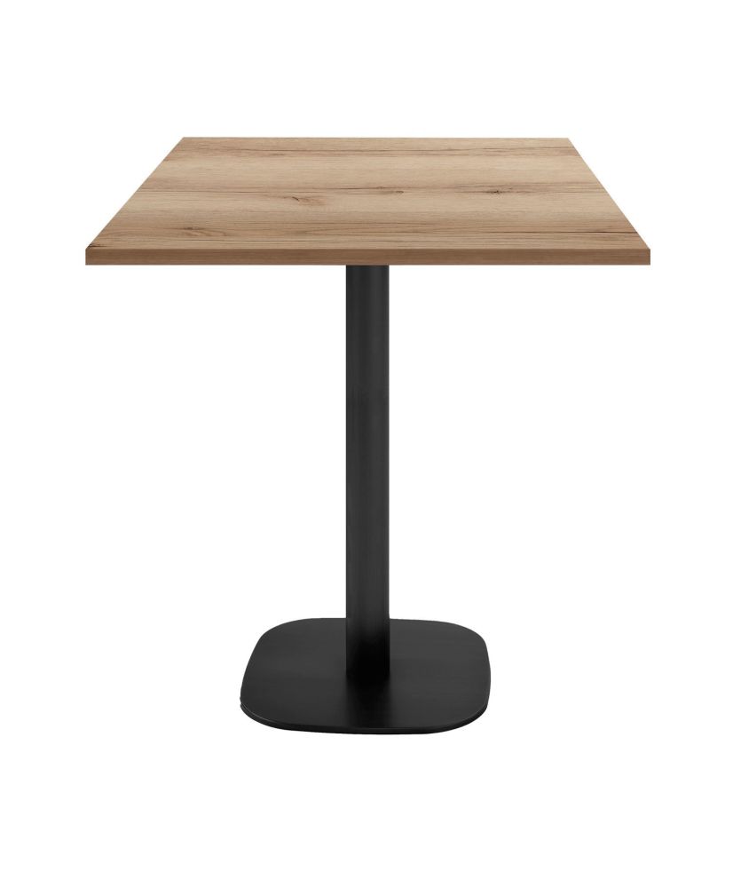 Tisch 70 x 70 cm – Rundes Snack-Modell in Delano-Eiche Tisch 70 x 70 cm – Rundes Snack-Modell in Delano-Eiche