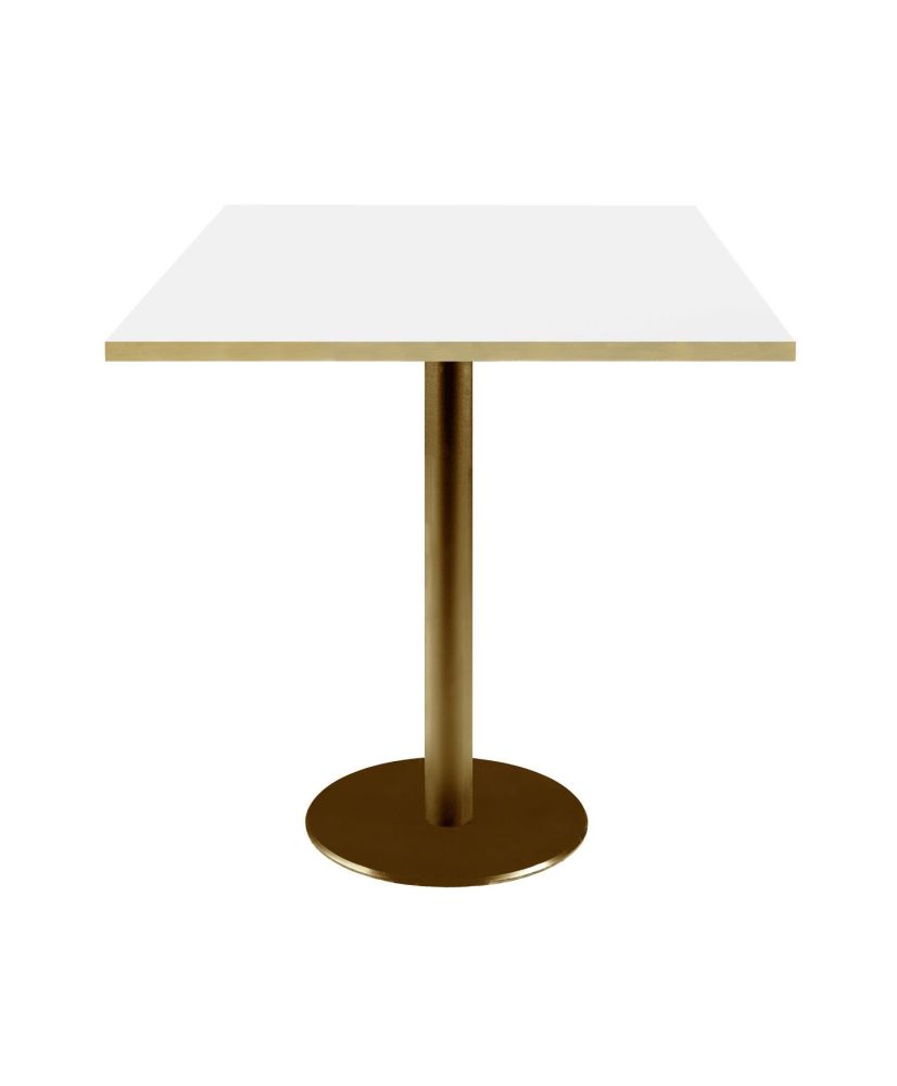 Table 70 x 70 cm Rome bistrot blanche Table 70 x 70 cm Rome bistrot blanche