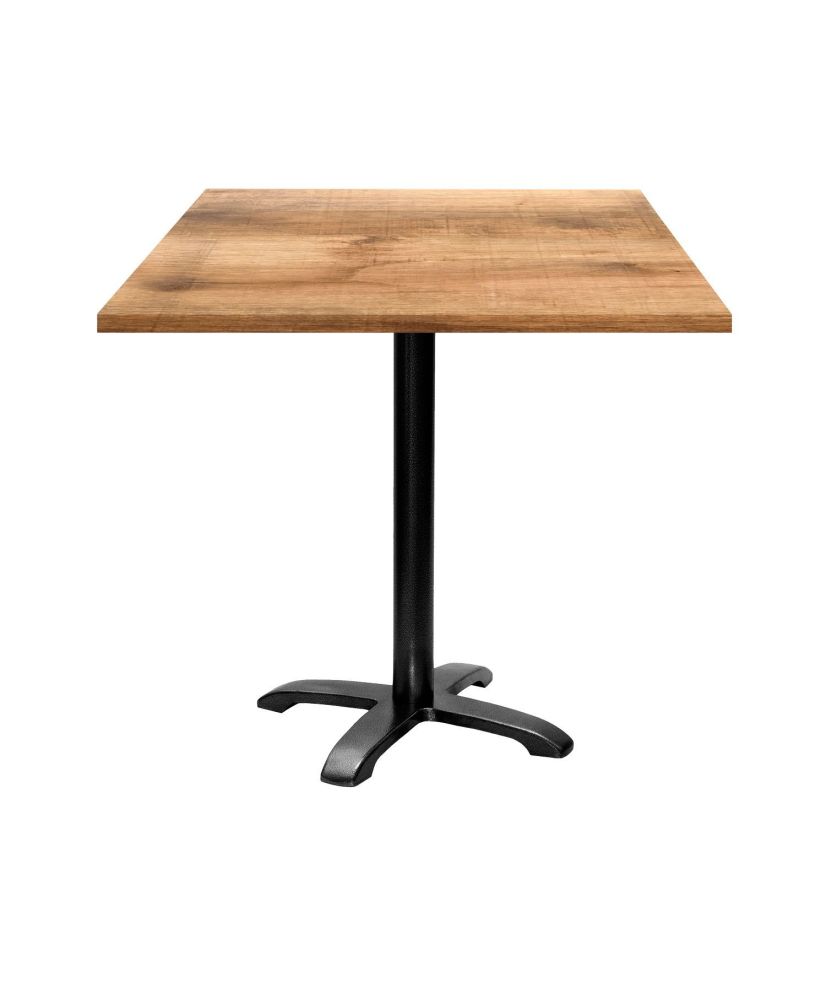 Table 70 x 70 cm - modèle Bazila tanin clair Table 70 x 70 cm - modèle Bazila tanin clair