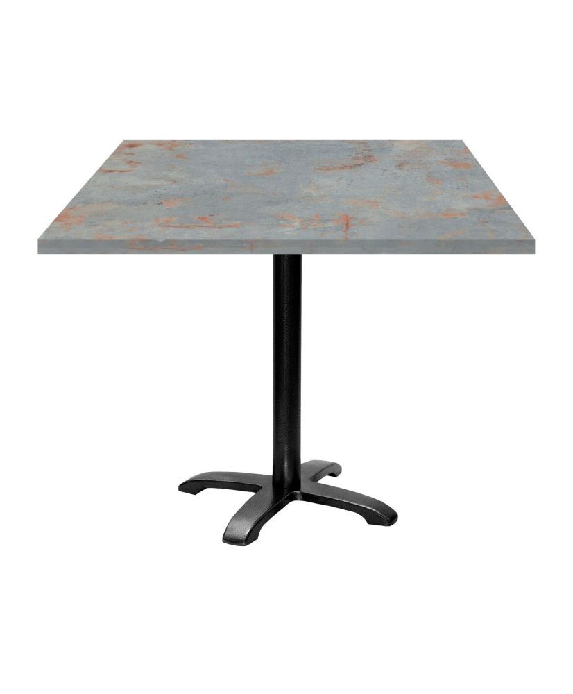 Table 90 x 90 cm - Bazila rust gray model Table 90 x 90 cm - Bazila rust gray model