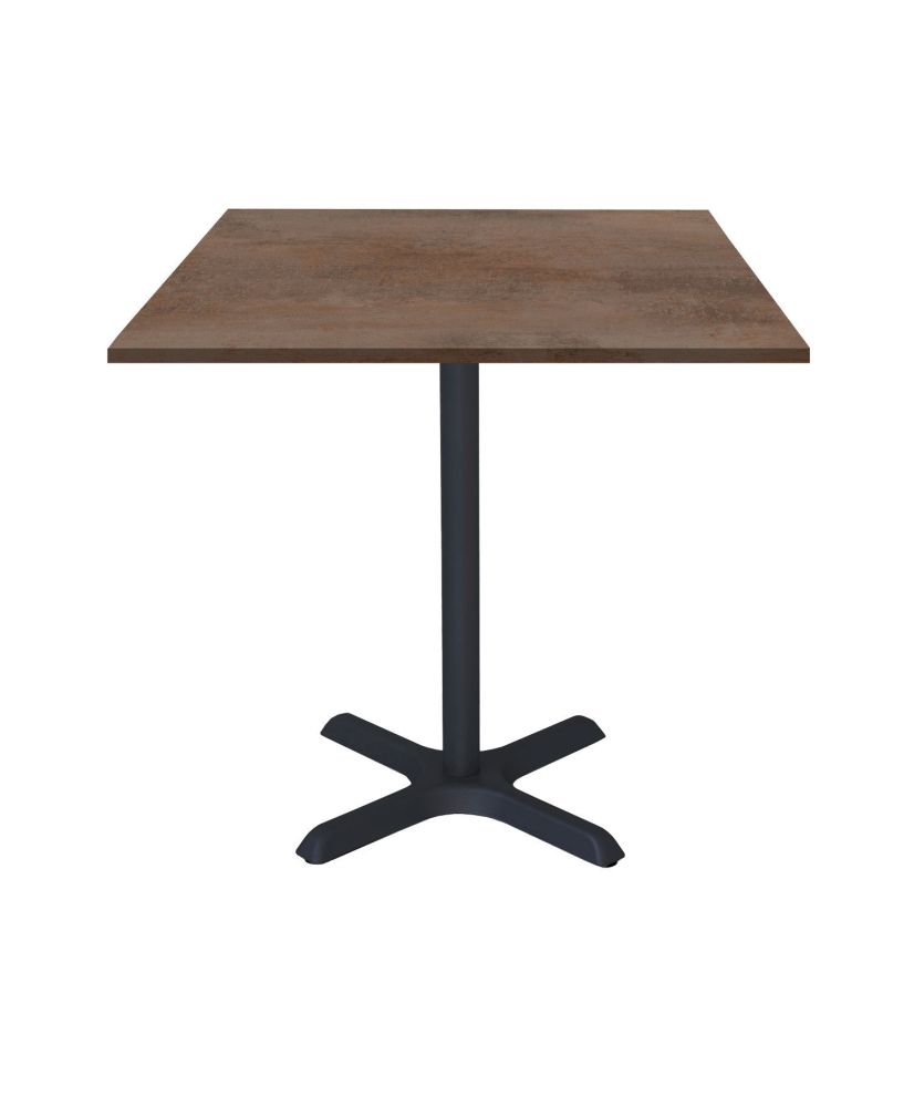 Table 70 x 70 cm - modèle Dina bronze oxydé Table 70 x 70 cm - modèle Dina bronze oxydé
