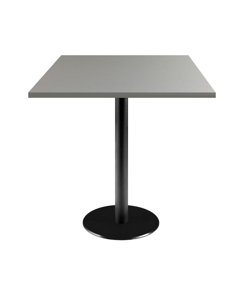 Table 70 x 70 cm - modèle Rome gris metallisé Table 70 x 70 cm - modèle Rome gris metallisé