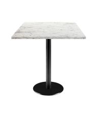 Table 70 x 70 cm - modèle Rome marbre calacata