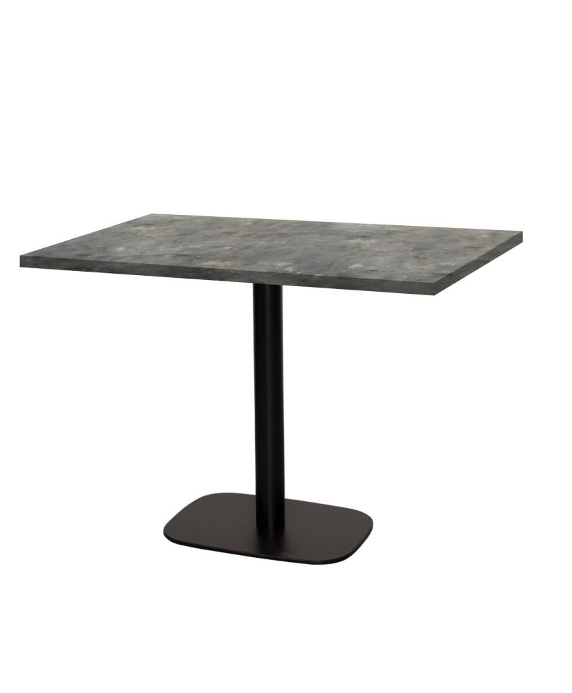Table 120 x 70 cm - Round pierre métallisée Table 120 x 70 cm - Round pierre métallisée