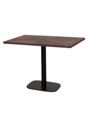 Table 120 x 70 cm - Round rust rock