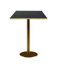 High table 60 x 60 cm Rome black bistro