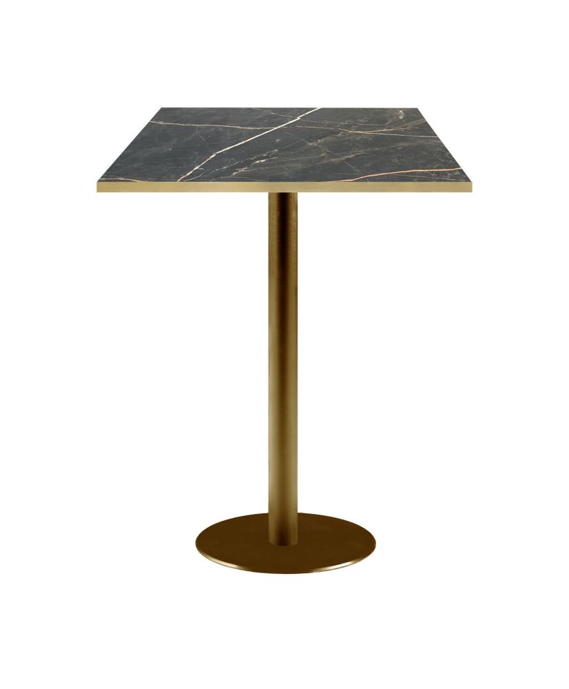 Mange-debout 60 x 60 cm Rome bistrot marbre feu Mange-debout 60 x 60 cm Rome bistrot marbre feu